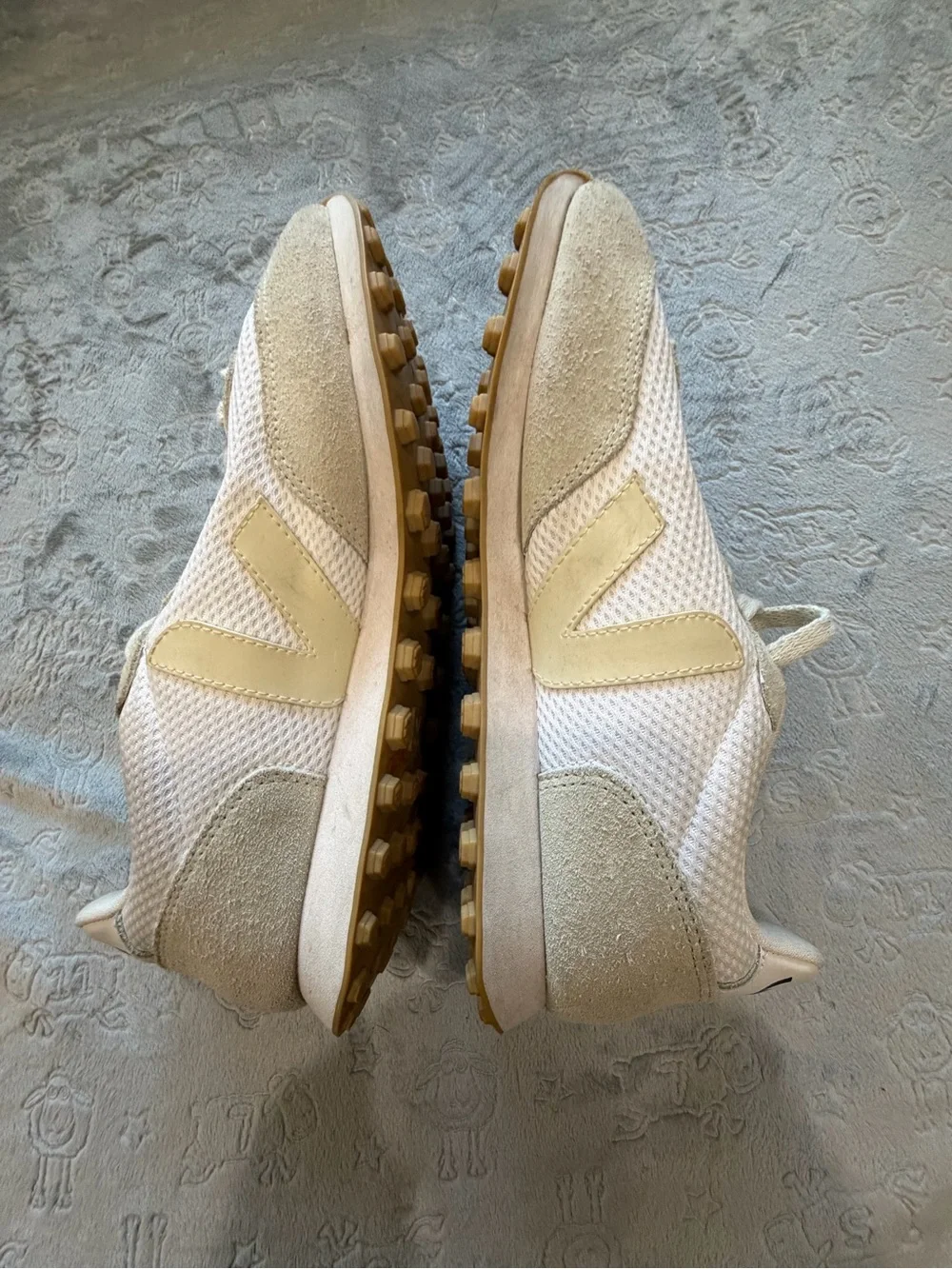Veja Women's Sneakers in White and Beige